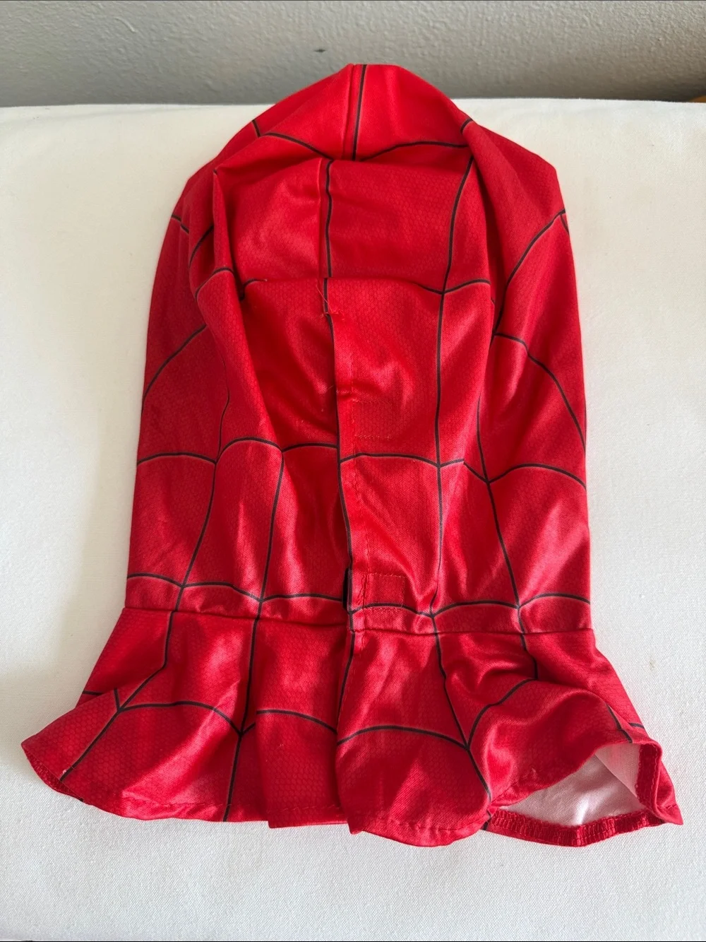 Marvel Spider-Man Muscle Kids Costume with Full Over Head Mask. Sz Medium Kids.
